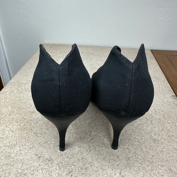 Vintage Maud Frizon Paris Black Heels-Made in Italy - Picture 2 of 16